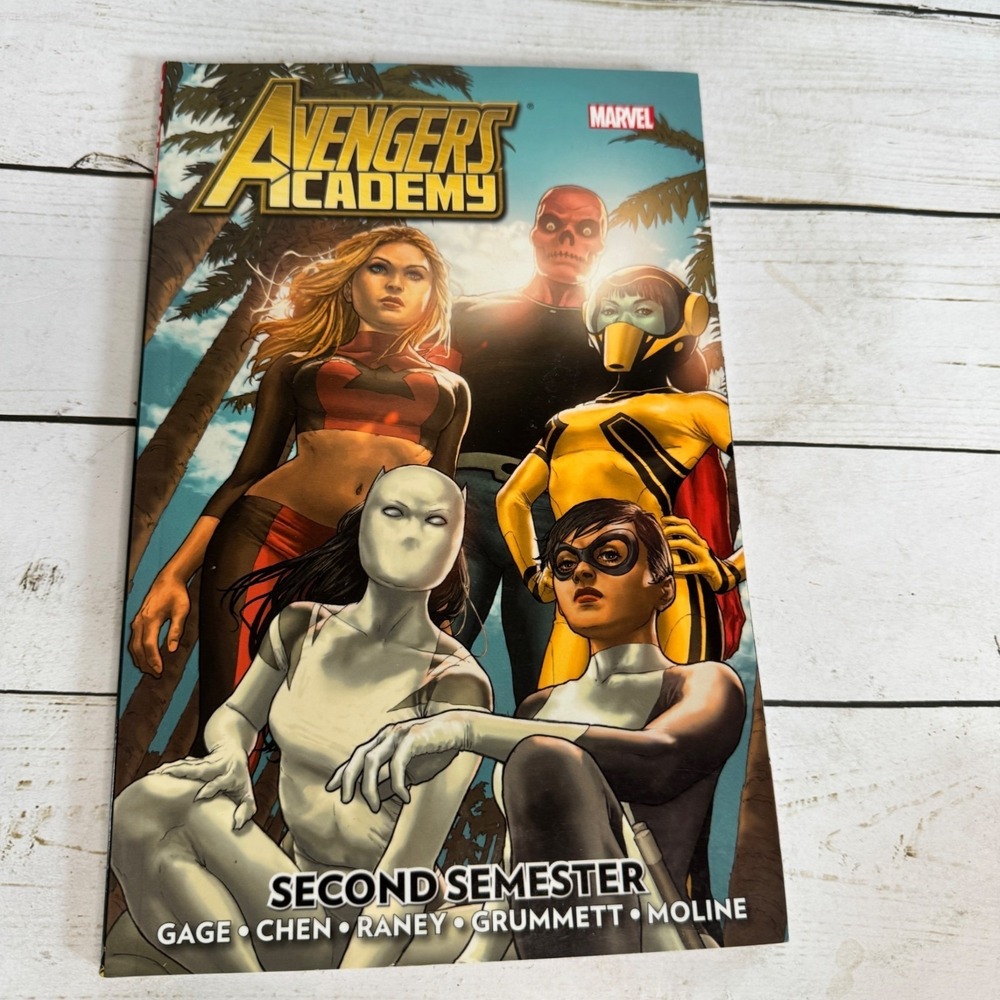 Avengers Academy Second Semester Marvel Graphic Novel TPB 2012 Gage Chen Raney